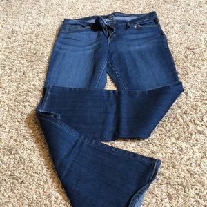 Gap skinny bootcut jeans